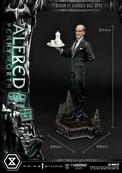 Alfred Pennyworth (by Gabriel Dell’Otto) Bonus Version 1/4 Scale Statue