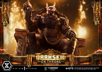 Darkseid on Throne (Design by Carlos D'Anda) DX Bonus Version 1/4 Scale Statue