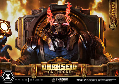 Darkseid on Throne (Design by Carlos D'Anda) DX Bonus Version 1/4 Scale Statue