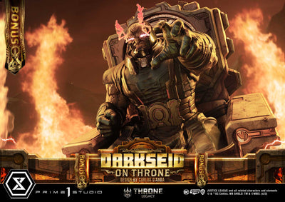 Darkseid on Throne (Design by Carlos D'Anda) DX Bonus Version 1/4 Scale Statue