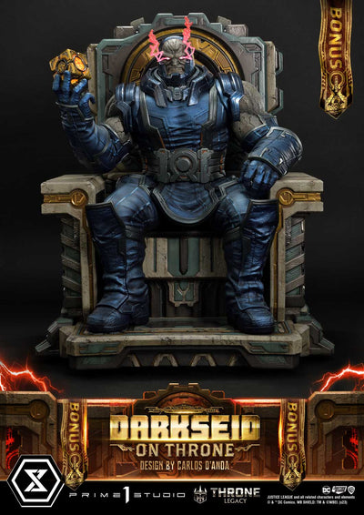 Darkseid on Throne (Design by Carlos D'Anda) DX Bonus Version 1/4 Scale Statue