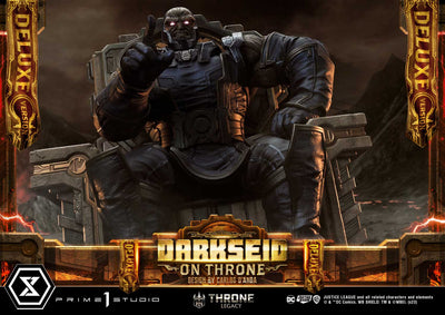 Darkseid on Throne (Design by Carlos D'Anda) DX Bonus Version 1/4 Scale Statue