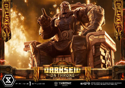 Darkseid on Throne (Design by Carlos D'Anda) DX Bonus Version 1/4 Scale Statue