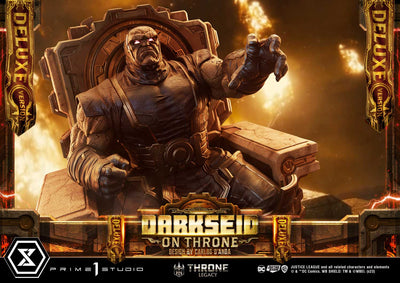 Darkseid on Throne (Design by Carlos D'Anda) DX Bonus Version 1/4 Scale Statue