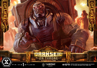 Darkseid on Throne (Design by Carlos D'Anda) DX Bonus Version 1/4 Scale Statue