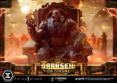 Darkseid on Throne (Design by Carlos D'Anda) Regular Version 1/4 Scale Statue