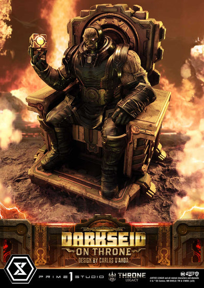 Darkseid on Throne (Design by Carlos D'Anda) Regular Version 1/4 Scale Statue