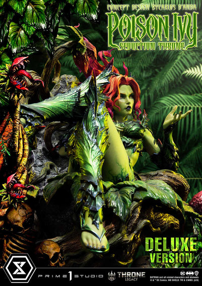 Poison Ivy - Seduction Throne (DX Bonus) 1/4 Scale Statue