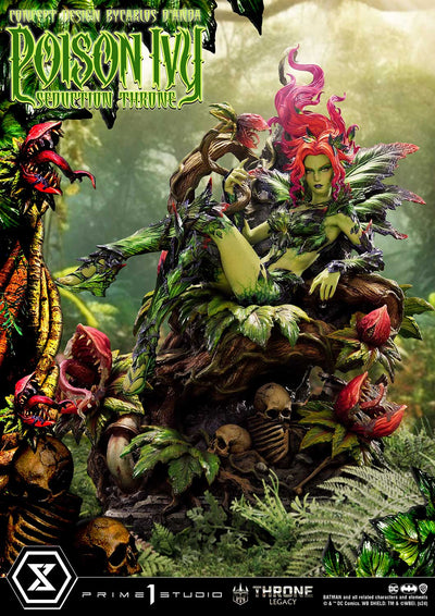 Poison Ivy - Seduction Throne (DX Bonus) 1/4 Scale Statue