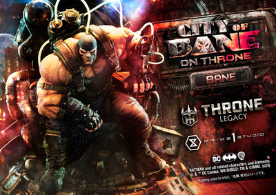 City of Bane - Bane on Throne (Deluxe) 1/4 Scale Statue