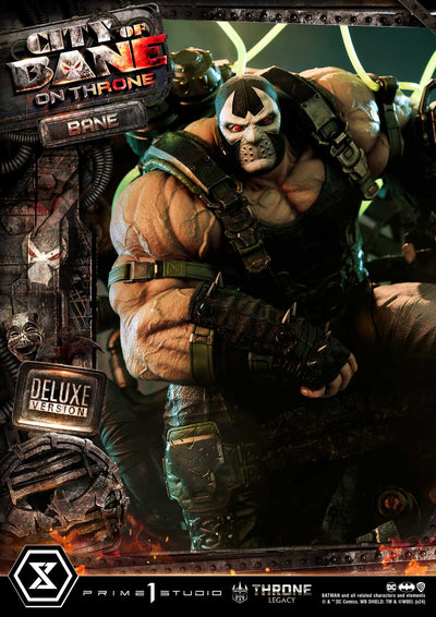City of Bane - Bane on Throne (Deluxe) 1/4 Scale Statue