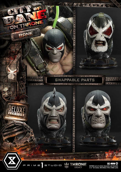 City of Bane - Bane on Throne (Deluxe) 1/4 Scale Statue