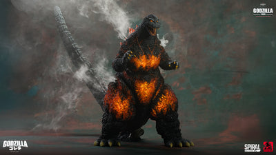 The Legacy Series: Tanaka Kenichi Modeling Collection - Godzilla 1995 (30th Anniversary Roaring) Statue