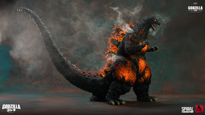 The Legacy Series: Tanaka Kenichi Modeling Collection - Godzilla 1995 (30th Anniversary Roaring) Statue
