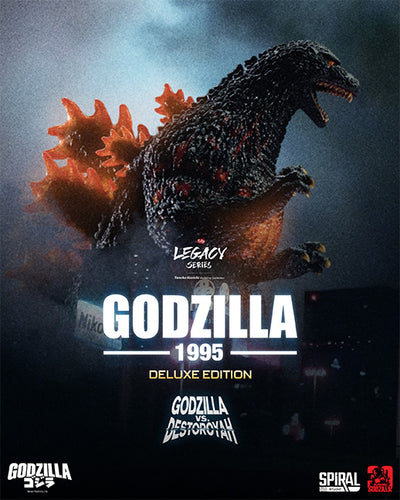 The Legacy Series: Tanaka Kenichi Modeling Collection - Godzilla 1995 (Deluxe Roaring) Statue