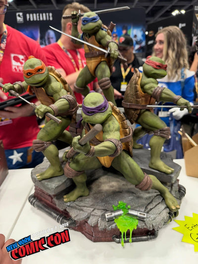 Teenage Mutant Ninja Turtles (1990) 1/6 Scale Statue Set by Pure Arts