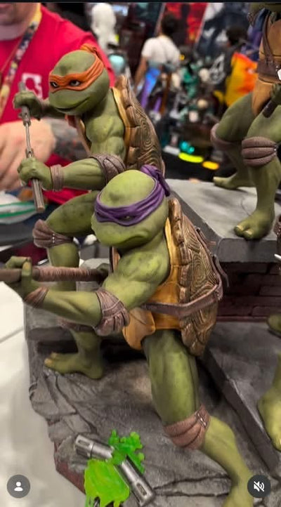 Teenage Mutant Ninja Turtles (1990) 1/6 Scale Statue Set by Pure Arts