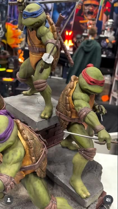 Teenage Mutant Ninja Turtles (1990) 1/6 Scale Statue Set by Pure Arts