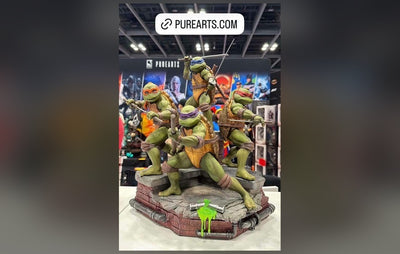 Teenage Mutant Ninja Turtles (1990) 1/6 Scale Statue Set by Pure Arts