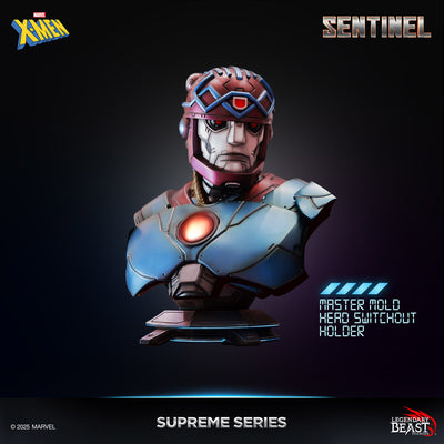 X-Men - Sentinel (incl. Master Mold Head w/ Bust Holder) Supreme Series Human Scale Statue