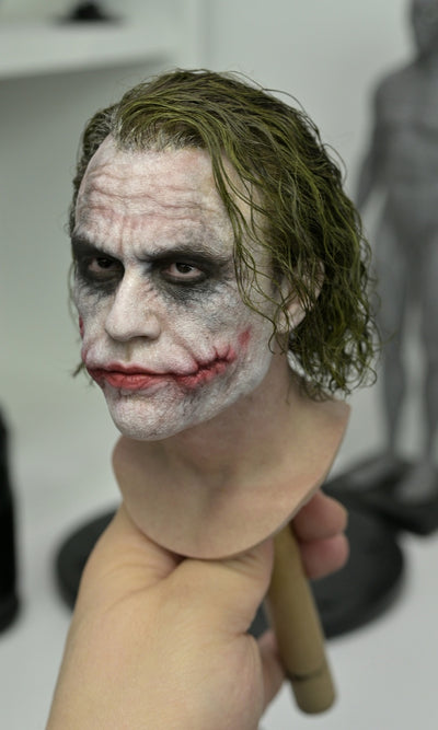 The Dark Knight (2008) - Bank Robber Joker & Purple Suit Joker v2 (Dual) 1/3 Scale Statue Set