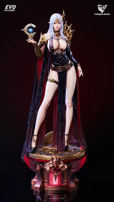 EVO Myth Series - Astral Dark Elf Ayla (Luminous Skin Version) 1/4 Scale Statue