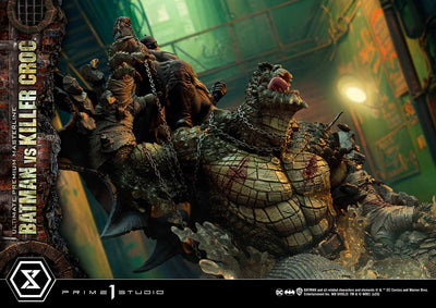 Batman vs. Killer Croc (Regular Version) 1/4 Scale Statue