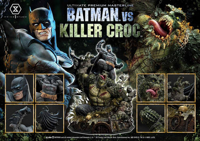 Batman vs. Killer Croc (Regular Version) 1/4 Scale Statue