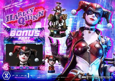 Cyberpunk Harley Quinn (Deluxe Bonus) 1/4 Scale Statue