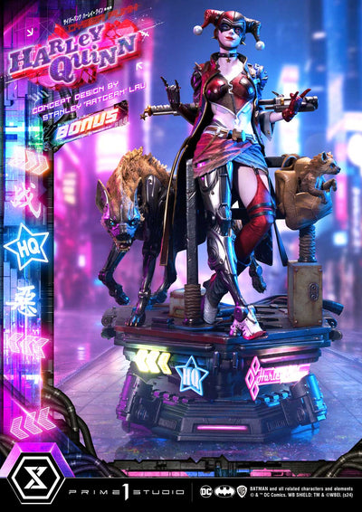 Cyberpunk Harley Quinn (Deluxe Bonus) 1/4 Scale Statue