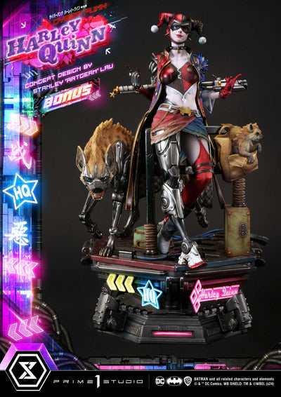 Cyberpunk Harley Quinn (Deluxe Bonus) 1/4 Scale Statue