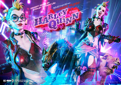 Cyberpunk Harley Quinn (Deluxe) 1/4 Scale Statue