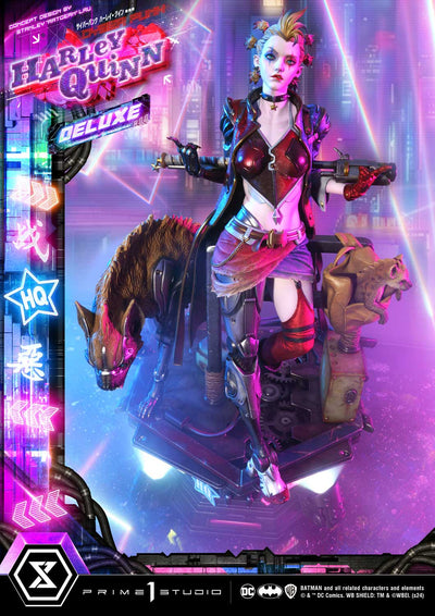 Cyberpunk Harley Quinn (Deluxe) 1/4 Scale Statue