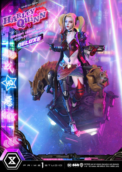 Cyberpunk Harley Quinn (Deluxe) 1/4 Scale Statue