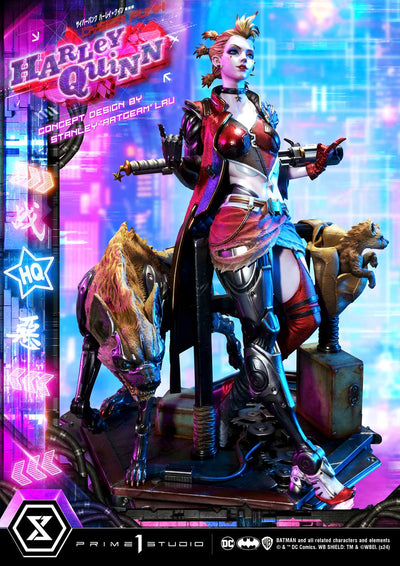 Cyberpunk Harley Quinn (Deluxe) 1/4 Scale Statue