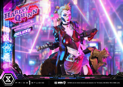 Cyberpunk Harley Quinn (Deluxe) 1/4 Scale Statue