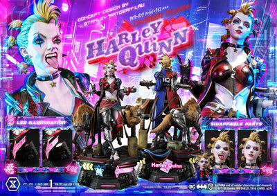 Cyberpunk Harley Quinn (Regular) 1/4 Scale Statue