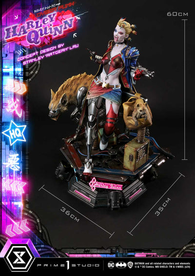 Cyberpunk Harley Quinn (Regular) 1/4 Scale Statue