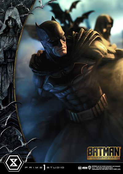Batman Rebirth Edition (Black Regular) 1/4 Scale Statue