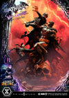 Batman versus Batman Who Laughs (Regular Version) 1/4 Scale Statue