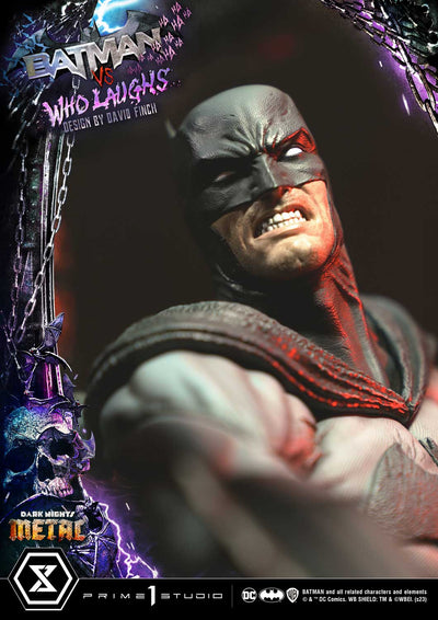 Batman versus Batman Who Laughs (Regular Version) 1/4 Scale Statue