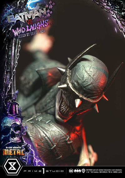 Batman versus Batman Who Laughs (Regular Version) 1/4 Scale Statue
