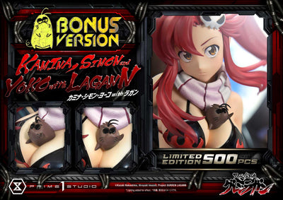 Tengan Toppa Gurren Lagann - Kamina, Simon & Yoko - Our Hearts Pierce the Skies (Deluxe Bonus) 1/4 Scale Statue