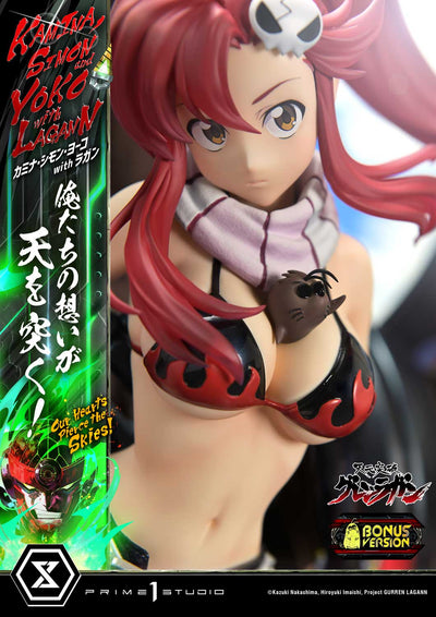 Tengan Toppa Gurren Lagann - Kamina, Simon & Yoko - Our Hearts Pierce the Skies (Deluxe Bonus) 1/4 Scale Statue