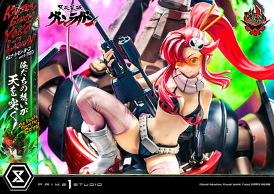 Tengan Toppa Gurren Lagann - Kamina, Simon & Yoko - Our Hearts Pierce the Skies (Deluxe Bonus) 1/4 Scale Statue