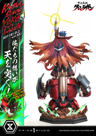 Tengan Toppa Gurren Lagann - Kamina, Simon & Yoko - Our Hearts Pierce the Skies (Regular) 1/4 Scale Statue
