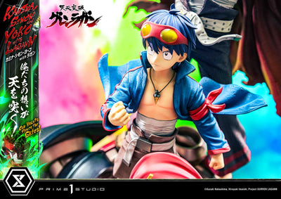 Tengan Toppa Gurren Lagann - Kamina, Simon & Yoko - Our Hearts Pierce the Skies (Regular) 1/4 Scale Statue