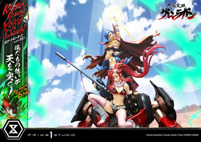 Tengan Toppa Gurren Lagann - Kamina, Simon & Yoko - Our Hearts Pierce the Skies (Regular) 1/4 Scale Statue