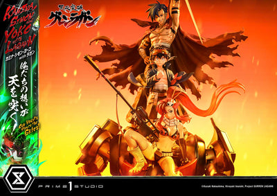 Tengan Toppa Gurren Lagann - Kamina, Simon & Yoko - Our Hearts Pierce the Skies (Regular) 1/4 Scale Statue