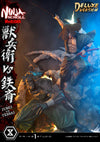 Ninja Scroll - Jubei vs. Tessai (Deluxe) 1/4 Scale Statue